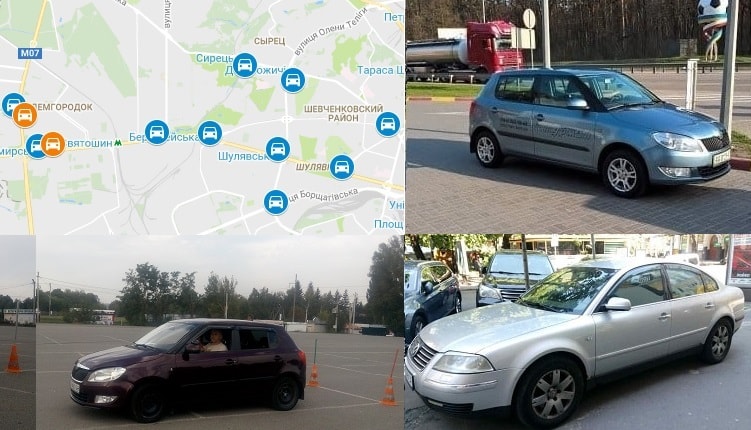 уроки инструктора по вождению киев нивки